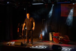 Absinto Orkestra, am 15.2.2025 im Pavillon der IG Kultur in Sindelfingen