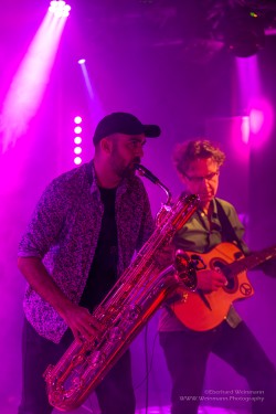 Absinto Orkestra, am 15.2.2025 im Pavillon der IG Kultur in Sindelfingen