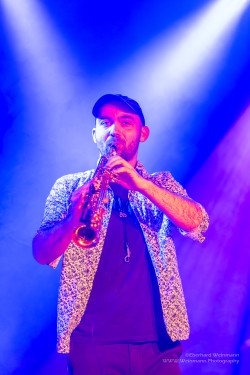 Absinto Orkestra, am 15.2.2025 im Pavillon der IG Kultur in Sindelfingen