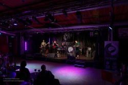 Die Entropic Minds im Pavillon der IG Kultur in Sindelfingen, am 8.3.2025 aufgenommen von Eberhard Weinmann