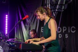 Die Entropic Minds im Pavillon der IG Kultur in Sindelfingen, am 8.3.2025 aufgenommen von Eberhard Weinmann