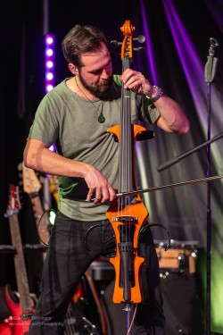 Die Entropic Minds im Pavillon der IG Kultur in Sindelfingen, am 8.3.2025 aufgenommen von Eberhard Weinmann