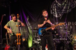 Die Entropic Minds im Pavillon der IG Kultur in Sindelfingen, am 8.3.2025 aufgenommen von Eberhard Weinmann