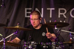 Die Entropic Minds im Pavillon der IG Kultur in Sindelfingen, am 8.3.2025 aufgenommen von Eberhard Weinmann