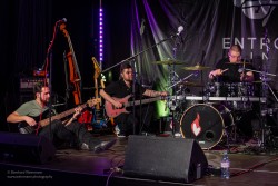 Die Entropic Minds im Pavillon der IG Kultur in Sindelfingen, am 8.3.2025 aufgenommen von Eberhard Weinmann