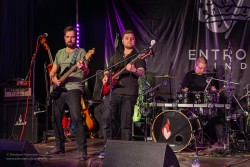 Die Entropic Minds im Pavillon der IG Kultur in Sindelfingen, am 8.3.2025 aufgenommen von Eberhard Weinmann