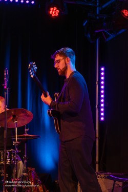 Lukas DeRungs Quintett, aufgenommen am 18. März 2025 von Eberhard Weinmann im Pavillon der IG Kultur in Sindelfingen.