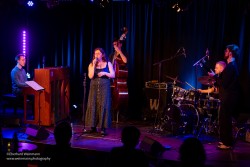 Lukas DeRungs Quintett, aufgenommen am 18. März 2025 von Eberhard Weinmann im Pavillon der IG Kultur in Sindelfingen.