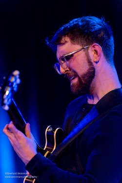 Lukas DeRungs Quintett, aufgenommen am 18. März 2025 von Eberhard Weinmann im Pavillon der IG Kultur in Sindelfingen.