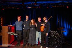 Lukas DeRungs Quintett, aufgenommen am 18. März 2025 von Eberhard Weinmann im Pavillon der IG Kultur in Sindelfingen.