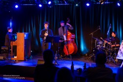 Tomorrow‘s Tunes: Benjamin Friesinger Quartett, aufgenommen von Eberhard Weinmann im Pavillon der IG Kultur in Sindelfingen
