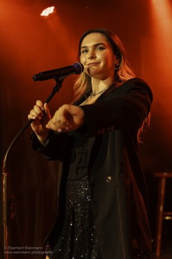 Jules im Pavillon der IG Kultur, fotografiert am 7.2.2026 von Eberhard Weinmann