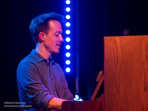 Lukas DeRungs Quintett, aufgenommen am 18. März 2025 von Eberhard Weinmann im Pavillon der IG Kultur in Sindelfingen.